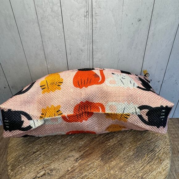 Makeup Bag Cat Lover Bag Artist Pouch Pink Pouch NEW FAST SHIP - Picture 3 of 6